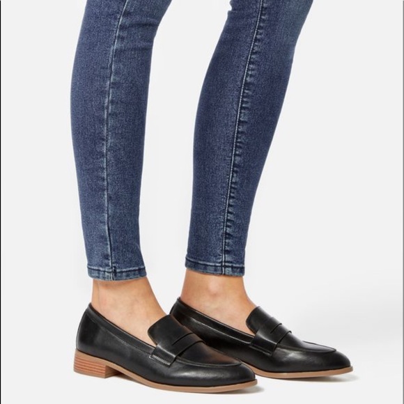 JustFab Burgundy Faux Leather Ramona Loafer - Picture 10 of 10